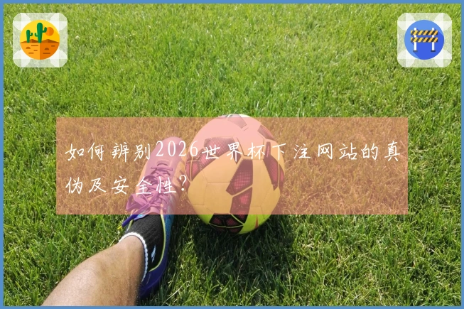 如何辨别2026世界杯下注网站的真伪及安全性？
